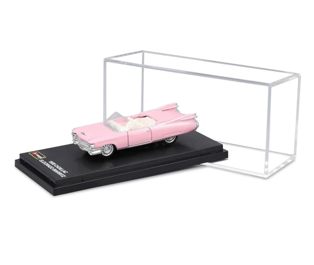 Bburago Cadillac Pink 1:64 Diecast Scale Model Car