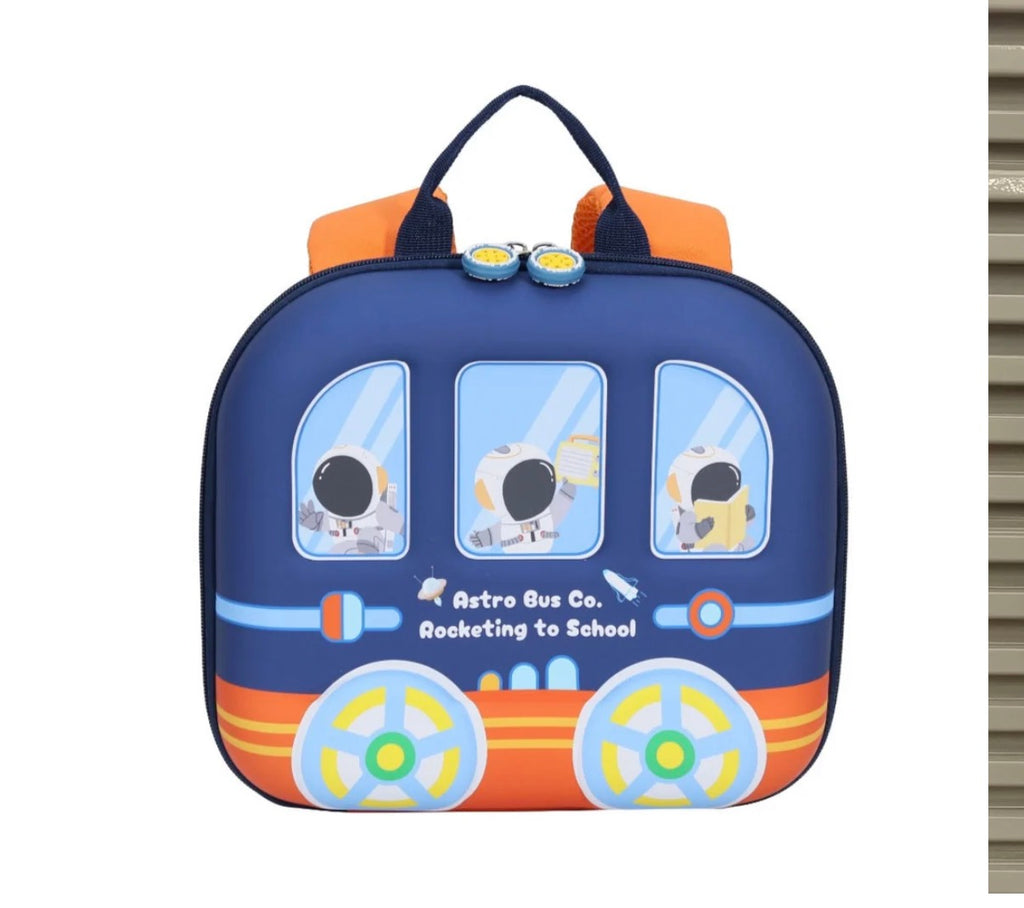 Cute Design Rectangle Shaped Hardshell Backpack for Kids – Durable School & Travel Bag